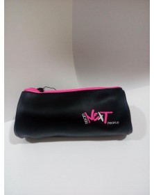 TOMBOLINO SBAM TUBE ECOPELLE NERO/ROSA