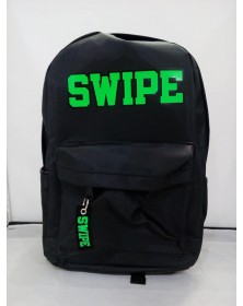 ZAINO AMERICO SWIPE NERO/VERDE