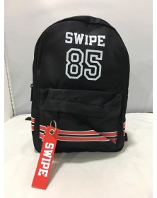MINIZAINO SWIPE NERO ROSSO BIANCO