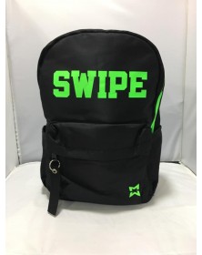 MINI ZAINO SWIPE NERO VERDE