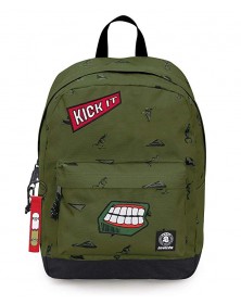 ZAINO AMERICANO INVICTA PERKY PACK VERDE MILITARE