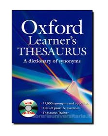 OXFORD LEARNER`S THESAURUS  SYNONYMS +CD
