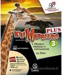 kilimangiaro-plus-vol-3-con-dvd-e-atlante-3tavolemi-prep-int-il-mondo-paesaggi-e-popolazione-g