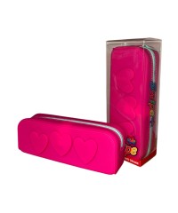 astuccio-in-silicone-con-cuori-in-rilievo-magenta