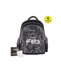 zaino-geolier-3-zip-camouflage-colourbook-con-cuffie-in-regalo