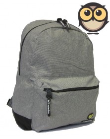 ZAINO AMERICANO MONOCROMO  IO TI MALEDICO GRIGIO CHIARO