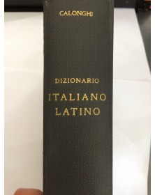 DIZIONARIO ITALIANO-LATINO  ANNO 1960