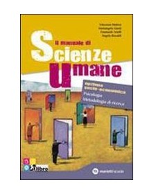 MANUALE DI SCIENZE UMANE  PSICOL.MET.XBN