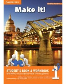 MAKE IT! LEVEL 1 STUDENTâ€™S BOOK/WORKBOOK, COMPANION BOOK AND INTERACTIVE EBOOK WITH AUDIO Vol. 1